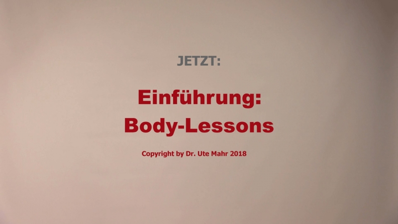 Body-Lessons (Einfhrung)